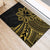 Hawaii And Philippines Rubber Doormat Kanaka Maoli With Tribal Sun Together Gold