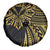 Hawaii And Philippines Spare Tire Cover Kanaka Maoli With Tribal Sun Together Gold