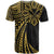 Hawaii And Philippines T Shirt Kanaka Maoli With Tribal Sun Together Gold