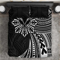 Hawaii And Philippines Bedding Set Kanaka Maoli With Tribal Sun Together Black LT05 Black - Polynesian Pride