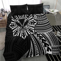 Hawaii And Philippines Bedding Set Kanaka Maoli With Tribal Sun Together Black LT05 - Polynesian Pride
