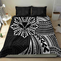 Hawaii And Philippines Bedding Set Kanaka Maoli With Tribal Sun Together Black LT05 - Polynesian Pride