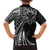 Hawaii And Philippines Family Matching Puletasi and Hawaiian Shirt Kanaka Maoli With Tribal Sun Together Black