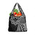 Hawaii And Philippines Grocery Bag Kanaka Maoli With Tribal Sun Together Black