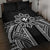 Hawaii And Philippines Together Quilt Bed Set Polynesian Pattern With Filipino Barong Black