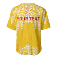 Personalised Anastasis College Baseball Jersey Tonga Ngatu Pattern LT05 - Polynesian Pride