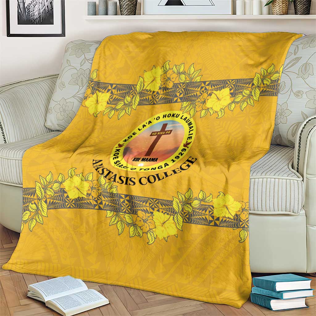 Tonga Anastasis College Blanket Tongan Ngatu Kupesi Pattern LT05 - Polynesian Pride