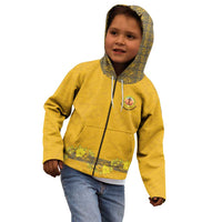 Tonga Anastasis College Kid Hoodie Tongan Ngatu Kupesi Pattern LT05 - Polynesian Pride