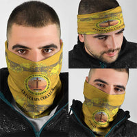 Tonga Anastasis College Neck Gaiter Tongan Ngatu Kupesi Pattern LT05 - Polynesian Pride