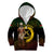 Personalised Vanuatu Custom Chiefs Day Kid Hoodie Pig Tusk Simple Style LT05 Zip Hoodie Black - Polynesian Pride