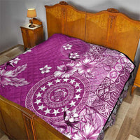 Cook Islands Quilt Fandango Hibiscus And Stars LT05 - Polynesian Pride