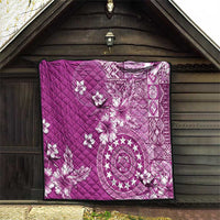 Cook Islands Quilt Fandango Hibiscus And Stars LT05 - Polynesian Pride