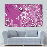 Cook Islands Tapestry Fandango Hibiscus And Stars LT05 - Polynesian Pride