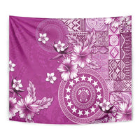 Cook Islands Tapestry Fandango Hibiscus And Stars LT05 - Polynesian Pride