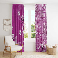 Cook Islands Window Curtain Fandango Hibiscus And Stars LT05 - Polynesian Pride