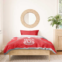 Tahiti Football Bedding Set Coat Of Arms Polynesian Tribal Pattern LT05 - Polynesian Pride