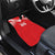 Tahiti Football Car Mats Coat Of Arms Polynesian Tribal Pattern