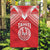 Tahiti Football Garden Flag Coat Of Arms Polynesian Tribal Pattern