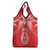 Tahiti Football Grocery Bag Coat Of Arms Polynesian Tribal Pattern