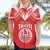 Custom Tahiti Football Hawaiian Shirt Coat Of Arms Polynesian Tribal Pattern