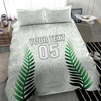 Custom New Zealand Fern Football Bedding Set Simple Style LT05 - Polynesian Pride