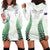 Custom New Zealand Fern Football Hoodie Dress Simple Style