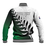 Custom New Zealand Football Baseball Jacket Go Aotearoa LT05 - Polynesian Pride