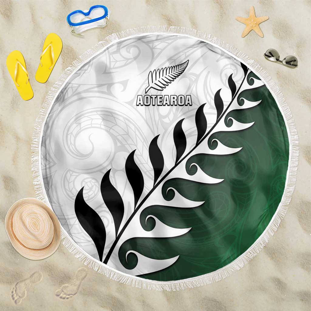 New Zealand Football Beach Blanket Go Aotearoa LT05 One Size 150cm Green - Polynesian Pride