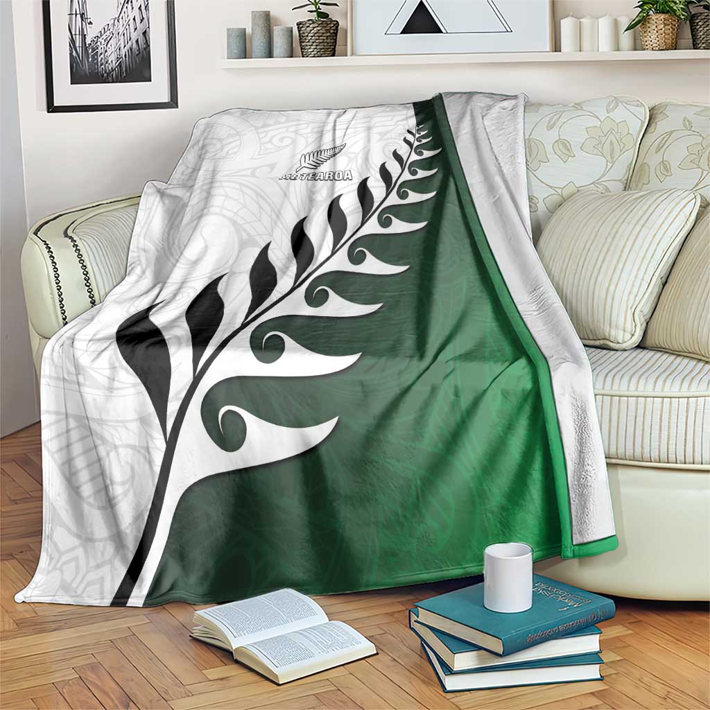 New Zealand Football Blanket Go Aotearoa LT05 Green - Polynesian Pride