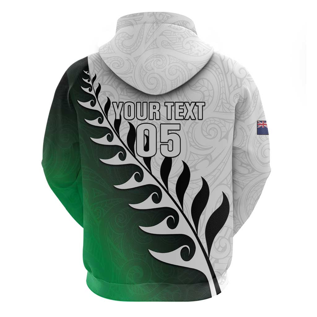 Custom New Zealand Football Hoodie Go Aotearoa LT05 - Polynesian Pride