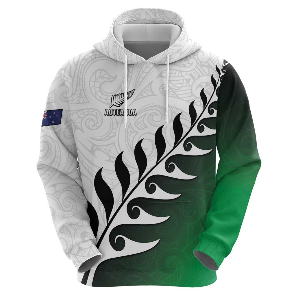 Custom New Zealand Football Hoodie Go Aotearoa LT05 - Polynesian Pride