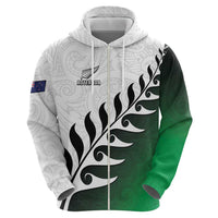 Custom New Zealand Football Hoodie Go Aotearoa LT05 - Polynesian Pride