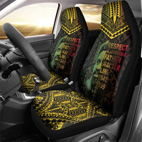 Happy Vanuatu Father Lini Day Car Seat Cover LT05 - Polynesian Pride