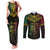 Happy Vanuatu Father Lini Day Couples Matching Tank Maxi Dress and Long Sleeve Button Shirt