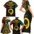 Happy Vanuatu Father Lini Day Family Matching Short Sleeve Bodycon Dress and Hawaiian Shirt