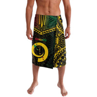 Happy Vanuatu Father Lini Day Lavalava LT05 Black - Polynesian Pride