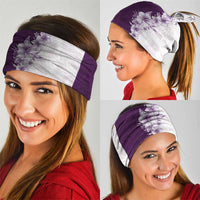 Hawaii Hibiscus Flowers Neck Gaiter Purple Polynesian Pattern LT05 - Polynesian Pride