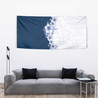 Hawaii Hibiscus Flowers Tapestry Blue Polynesian Pattern LT05 - Polynesian Pride