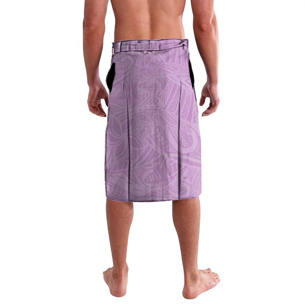 Hawaii Tropical Flowers Lavalava Lavender Polynesian Tattoo Art LT05 - Polynesian Pride