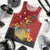 Personalized Papua New Guinea Men Tank Top Bird Of Paradise Hibiscus With Motuan Pattern LT05 Red - Polynesian Pride