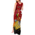 Personalized Papua New Guinea Tank Maxi Dress Bird Of Paradise Hibiscus With Motuan Pattern LT05 - Polynesian Pride