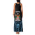 Personalised Happy Fiji Day 1970 Family Matching Tank Maxi Dress and Hawaiian Shirt Flag Grunge Style