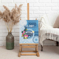 Fiji Day Canvas Wall Art Proud To Be Fijian LT05 - Polynesian Pride