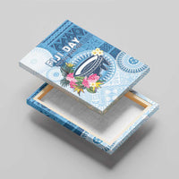 Fiji Day Canvas Wall Art Proud To Be Fijian LT05 - Polynesian Pride