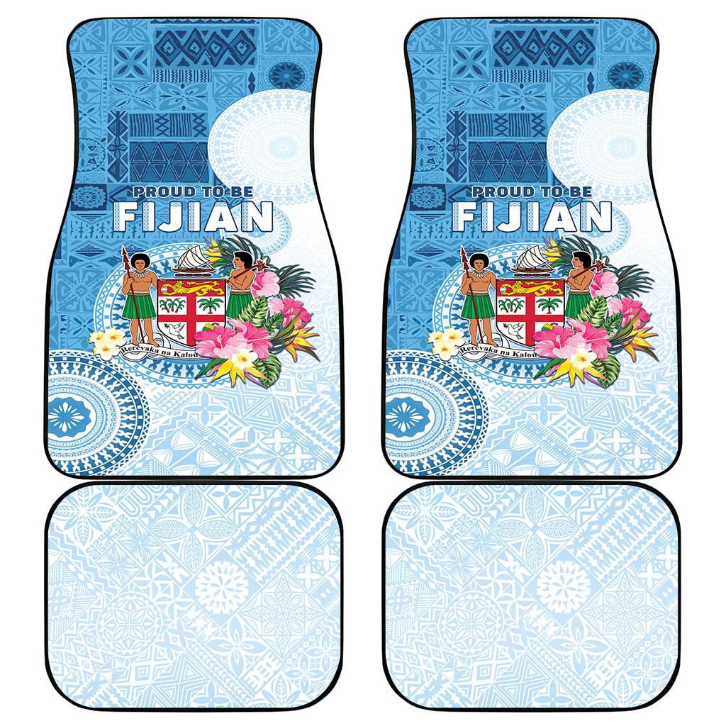 Fiji Day Car Mats Proud To Be Fijian LT05 - Polynesian Pride
