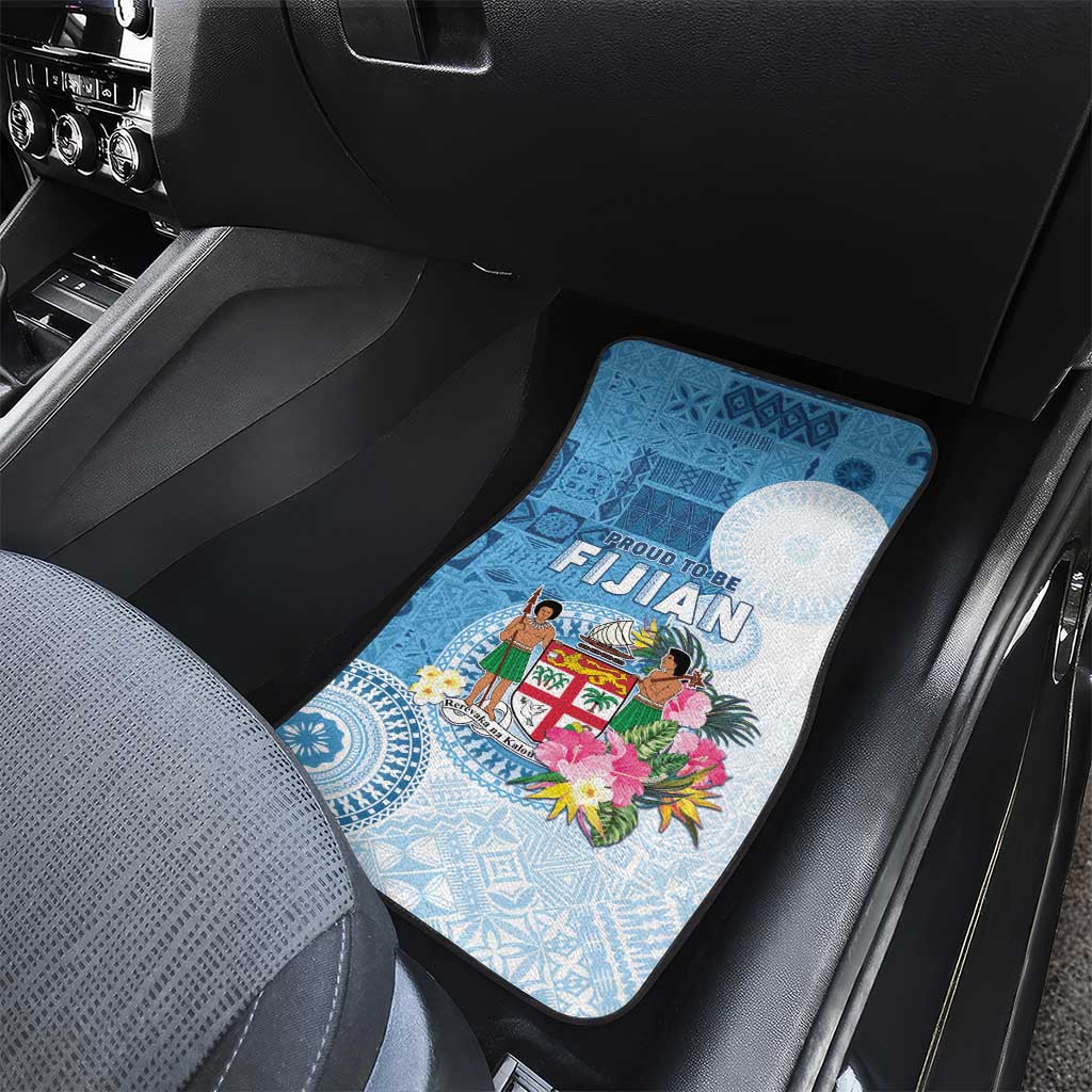 Fiji Day Car Mats Proud To Be Fijian LT05 - Polynesian Pride