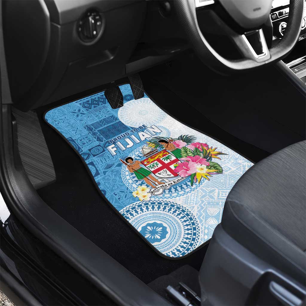 Fiji Day Car Mats Proud To Be Fijian LT05 - Polynesian Pride