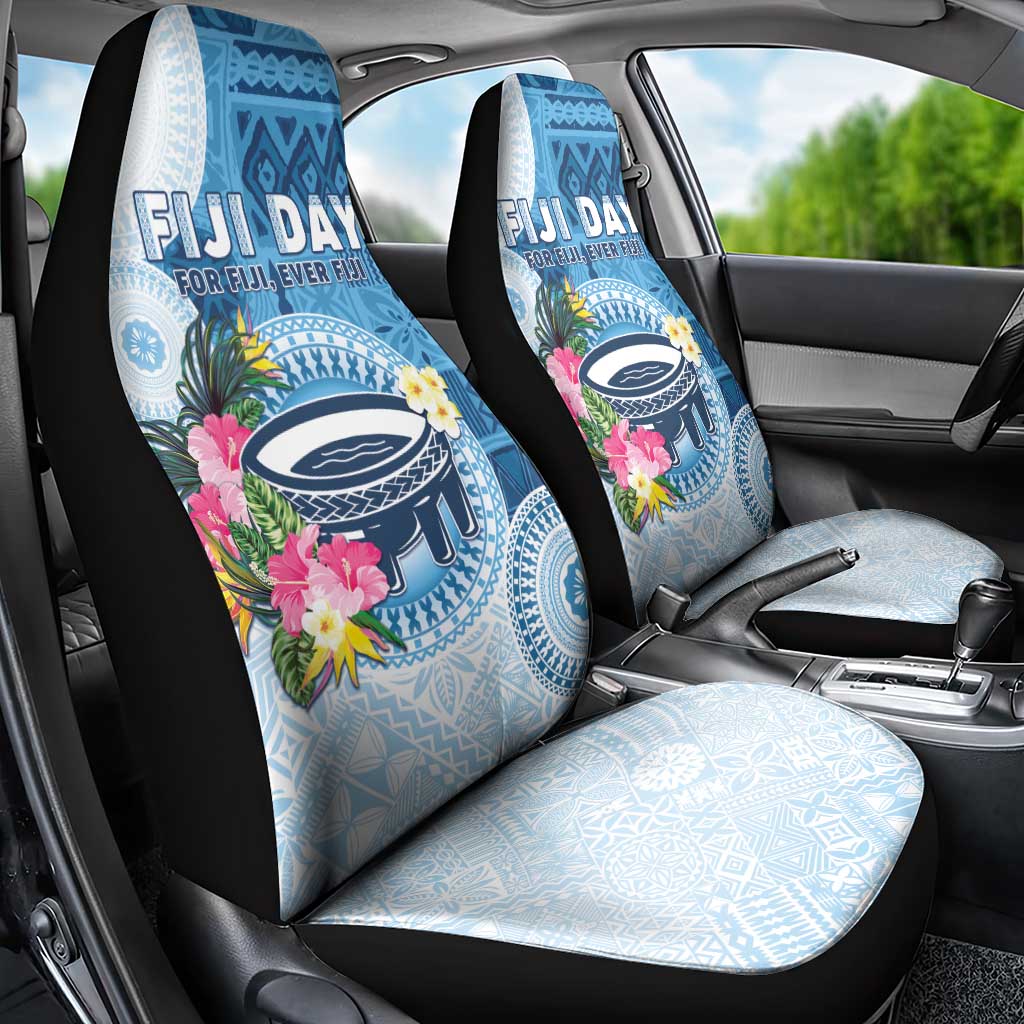Fiji Day Car Seat Cover Proud To Be Fijian LT05 - Polynesian Pride