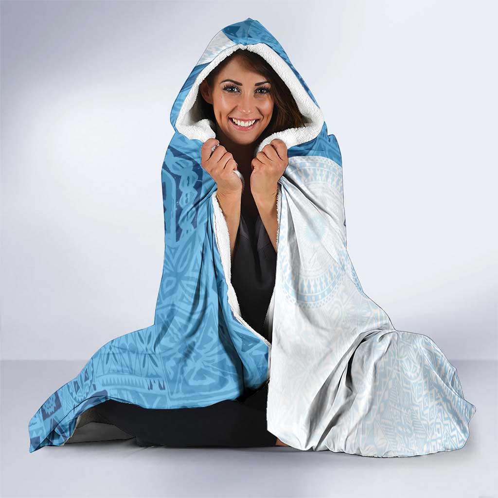 Fiji Day Hooded Blanket Proud To Be Fijian LT05 - Polynesian Pride