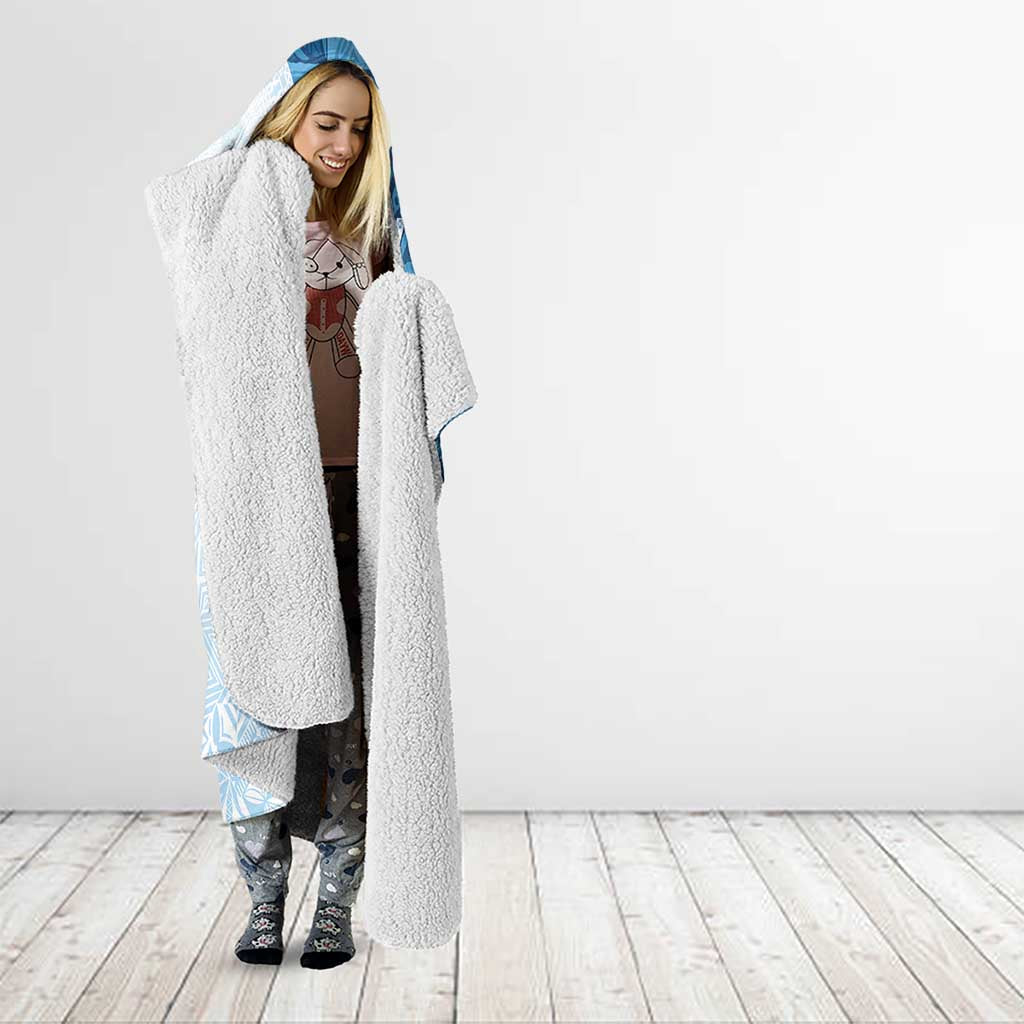 Fiji Day Hooded Blanket Proud To Be Fijian LT05 - Polynesian Pride